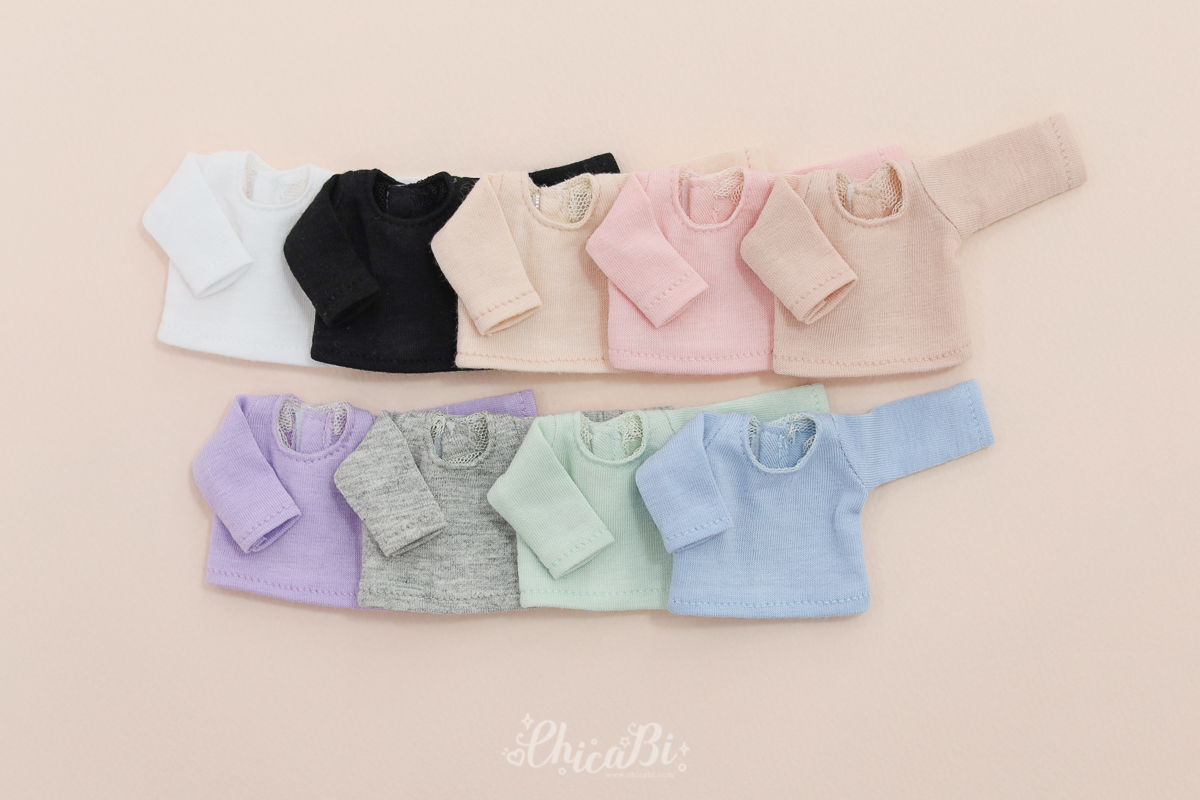 chicabi 16cm long sleeve top
