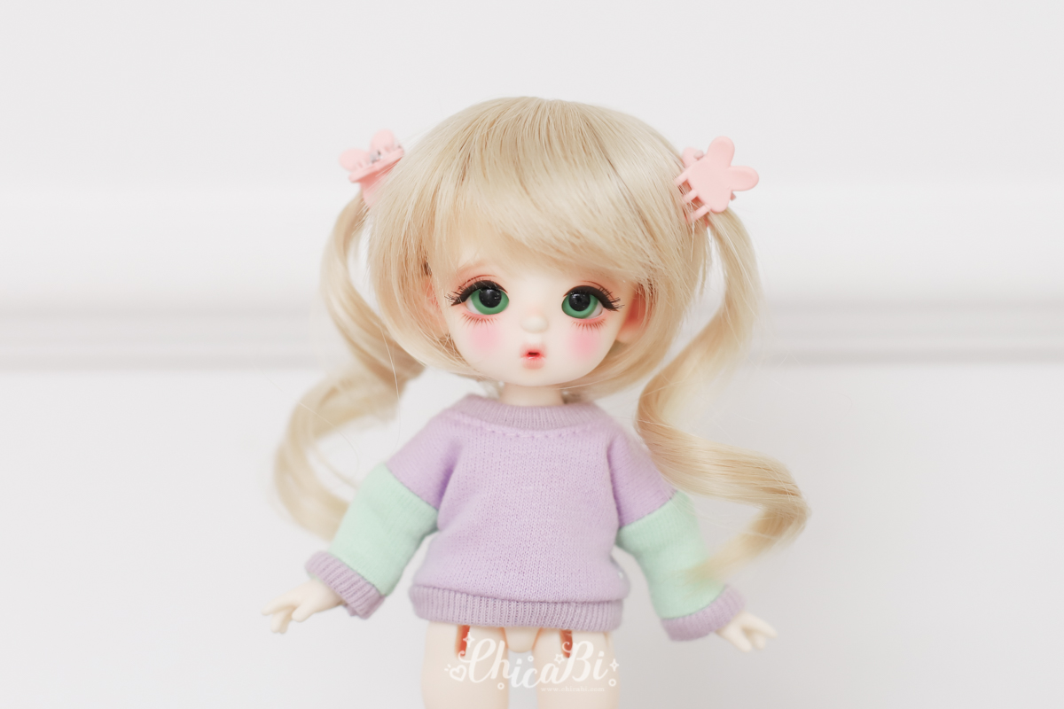 chicabi 16cm purple lime sweatshirt