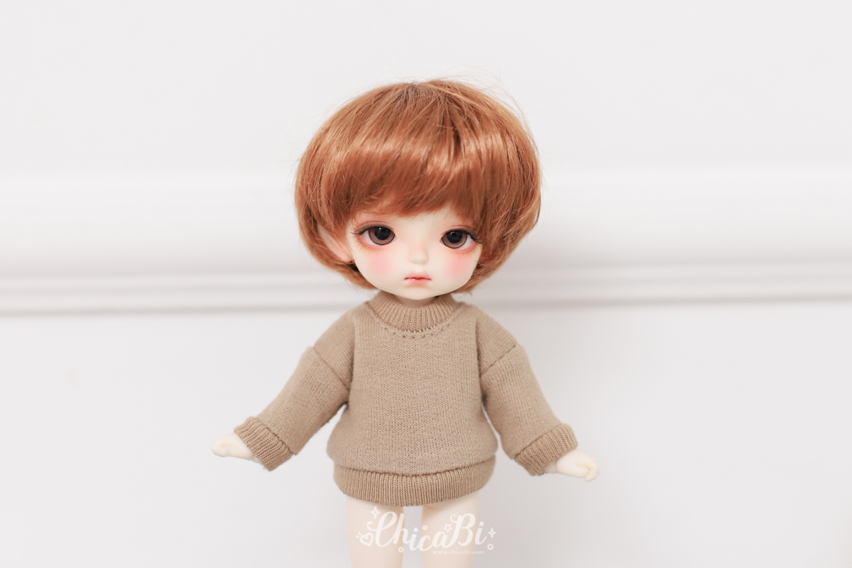 chicabi 16cm cocoa sweatshirt