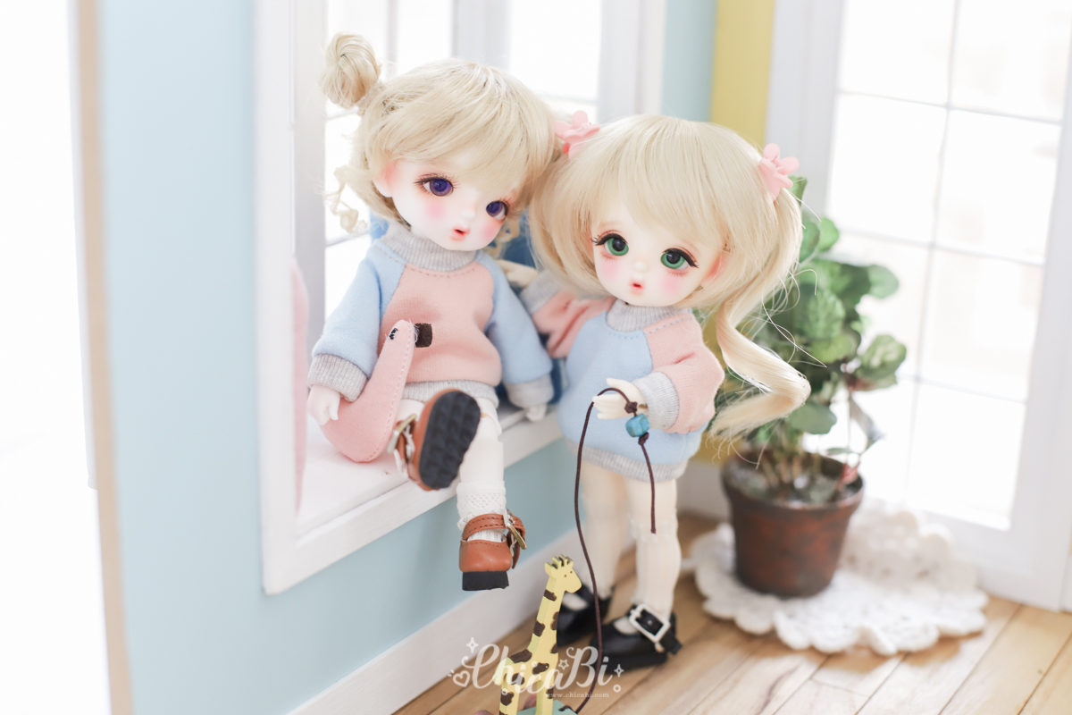 chicabi 16cm raglan sweatshirt