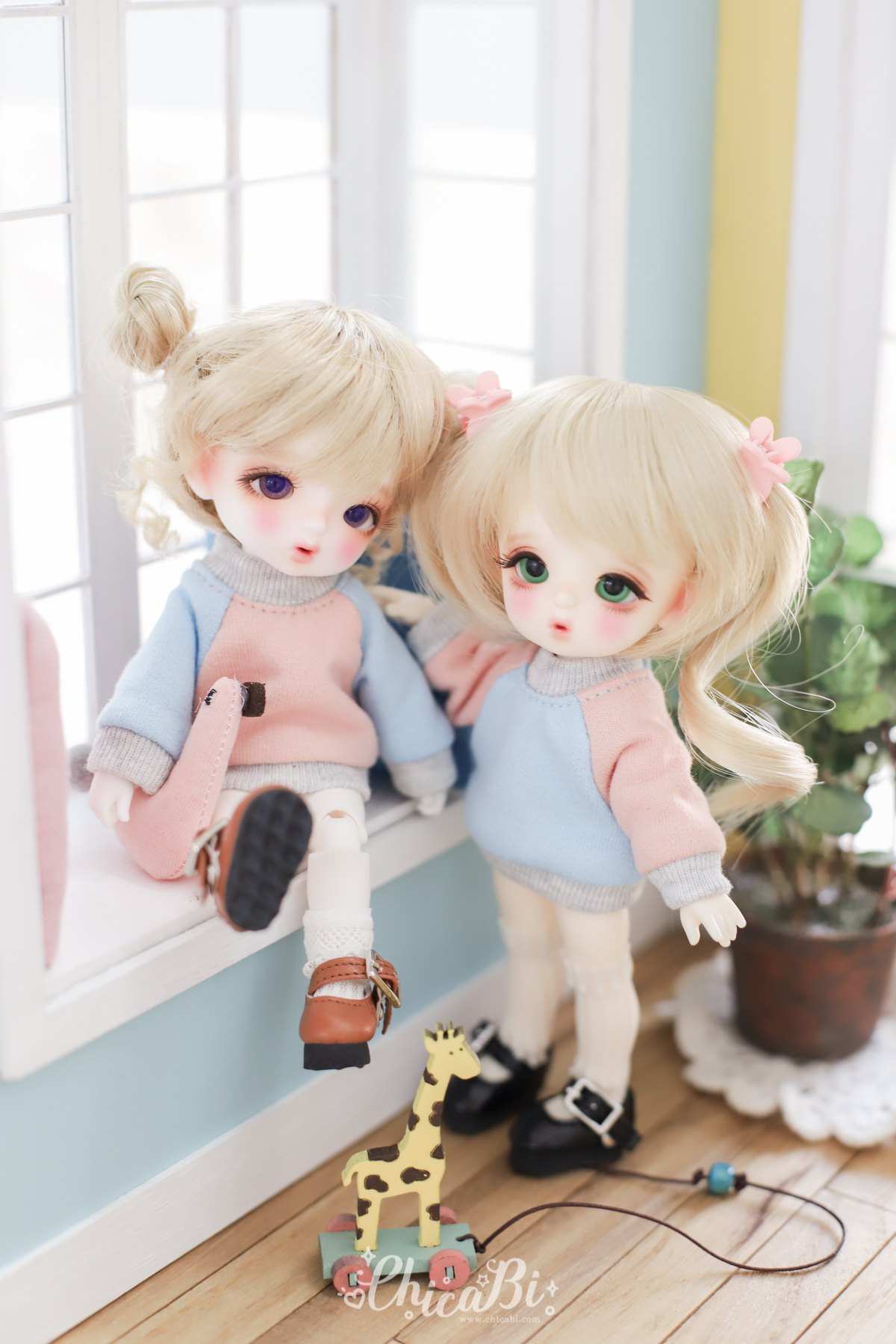 chicabi 16cm raglan sweatshirt