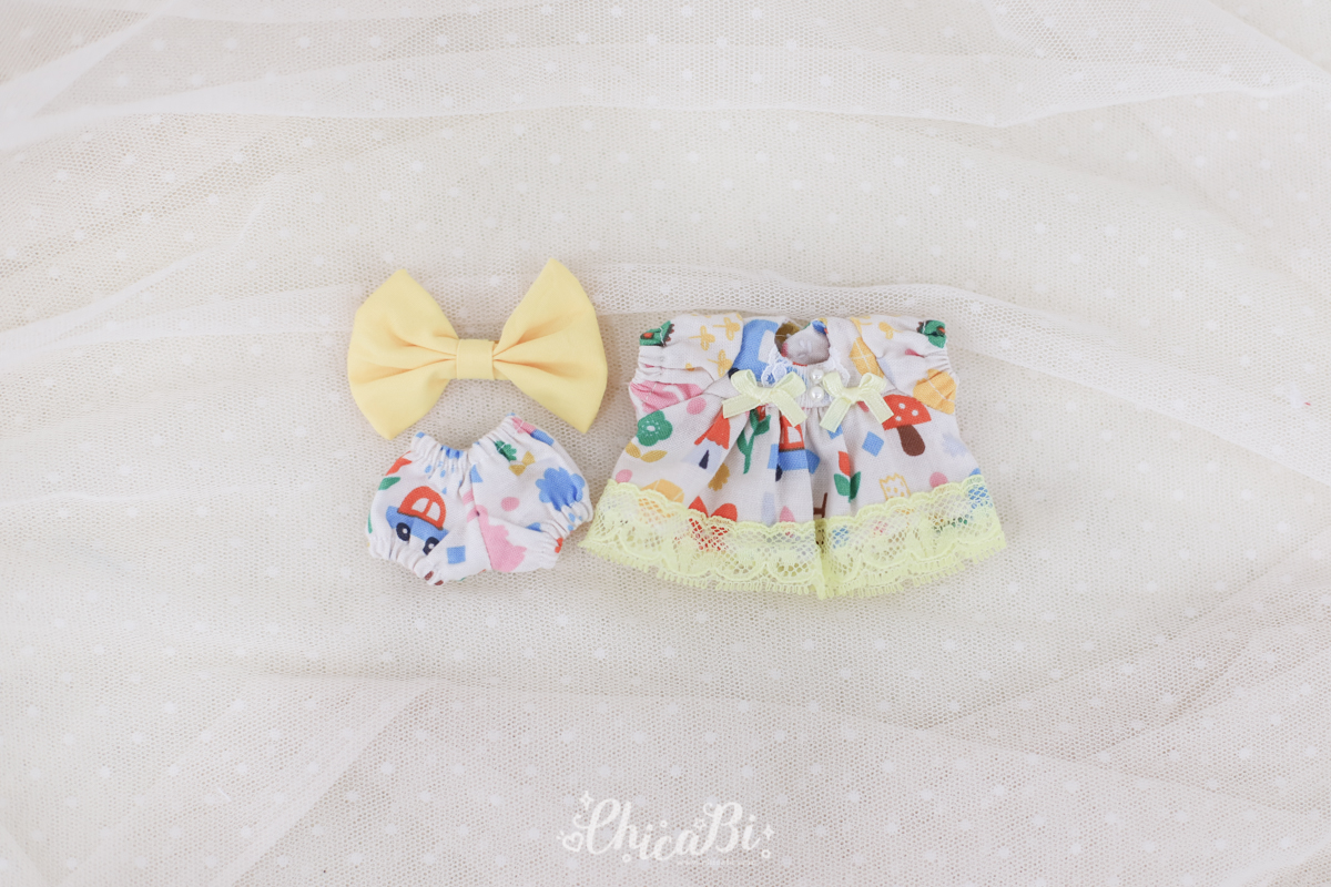 chicabi 16cm babydoll one piece