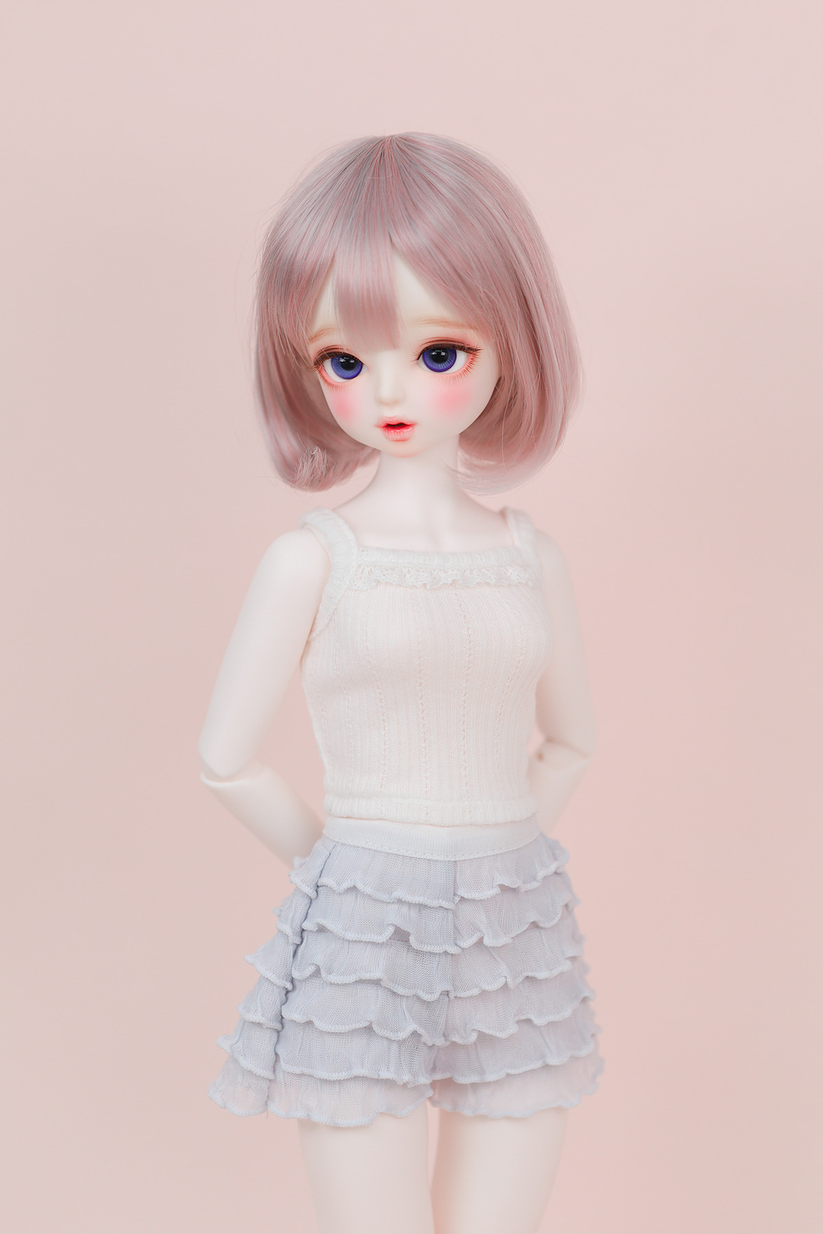 chicabi msd tiered ruffle shorts