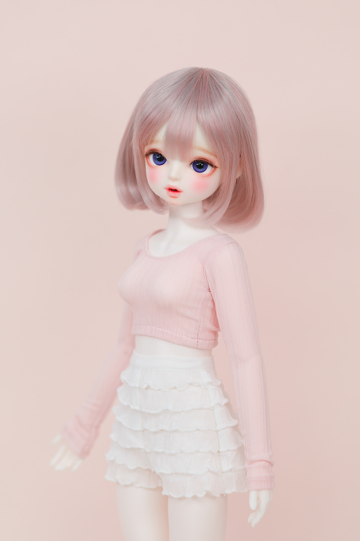 chicabi msd tiered ruffle shorts