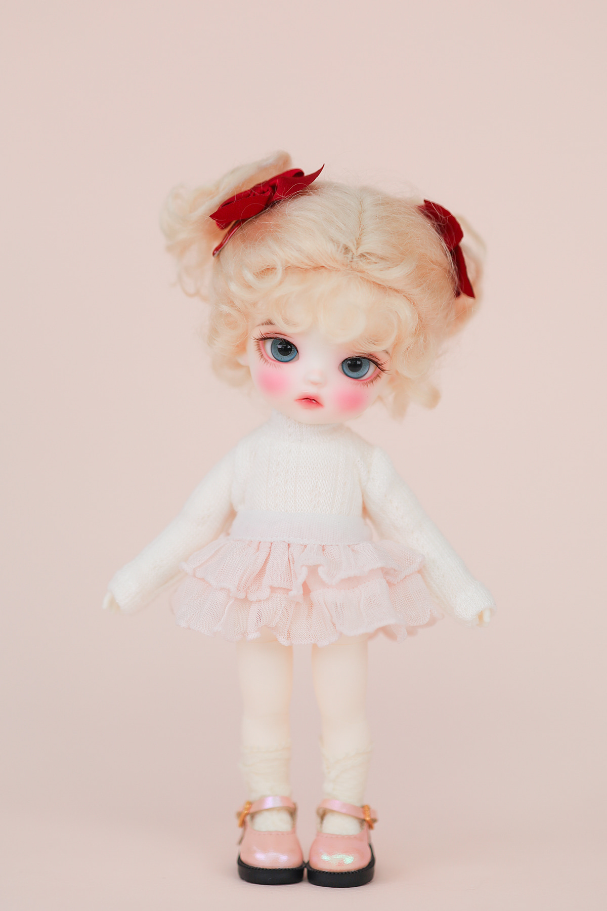 chicabi 16cm tiered ruffle skirt