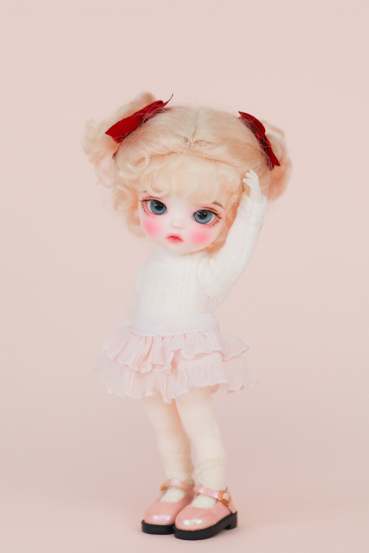 chicabi 16cm tiered ruffle skirt