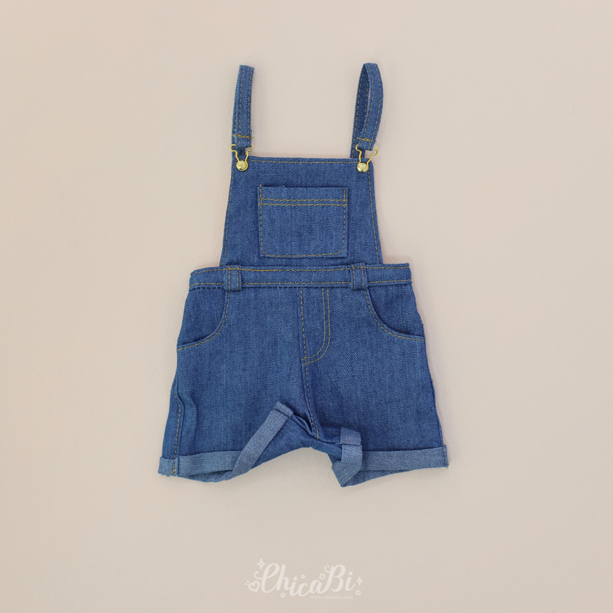 chicabi msd overall shorts