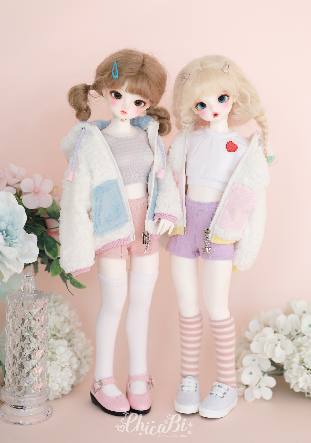 chicabi msd pintuck short pants shorts