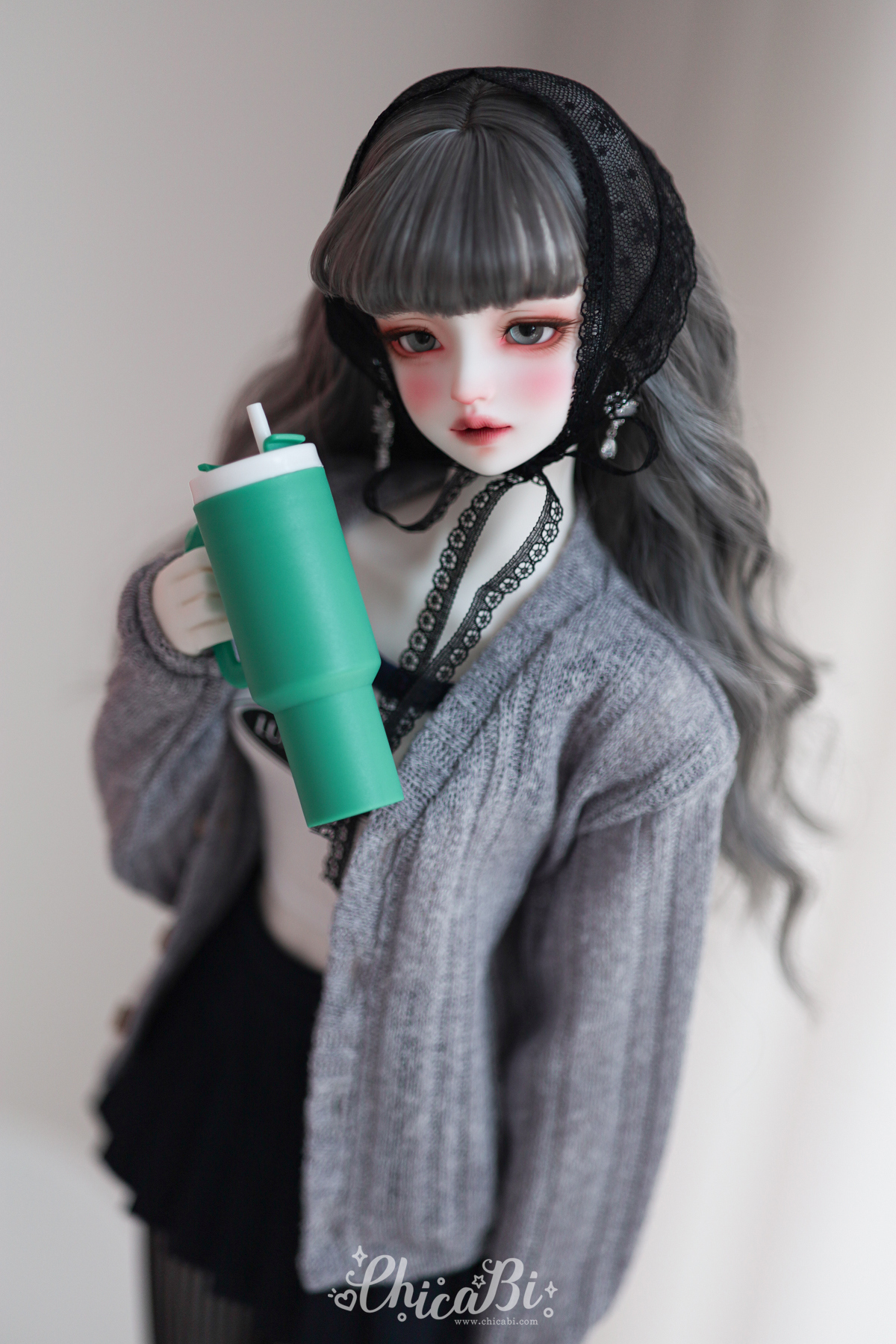 chicabi sd knit cardigan