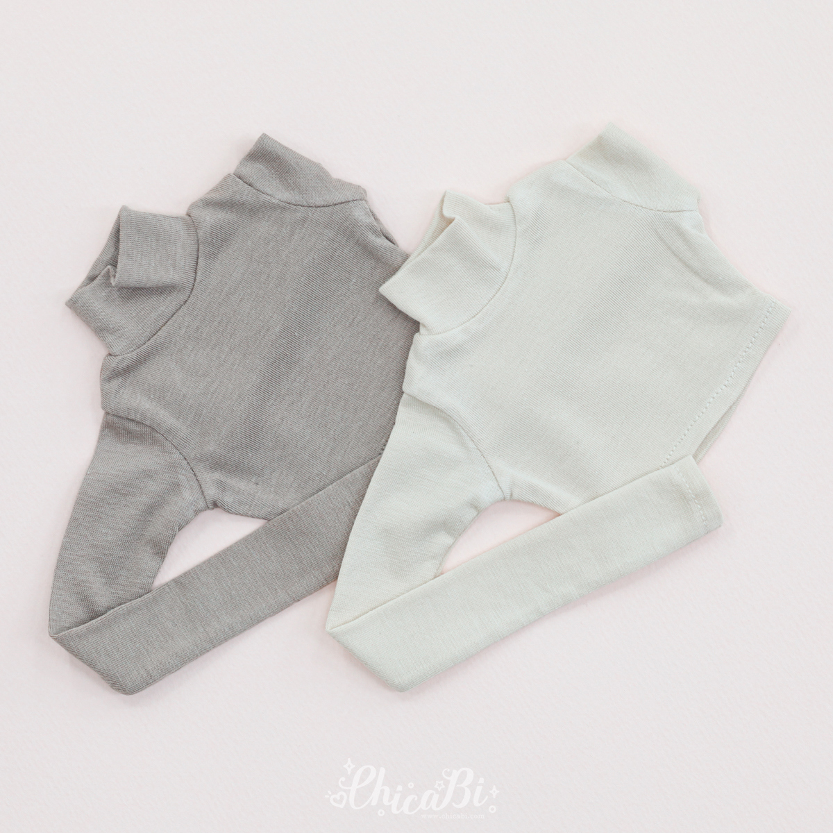 chicabi sd crop turtleneck t shirt