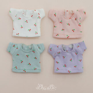 chicabi 16cm cherry short sleeve top