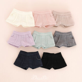chicabi 16cm pintuck shorts