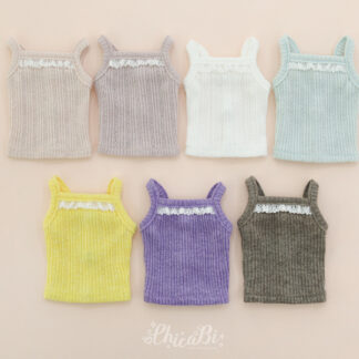 chicabi msd lace sleeveless top