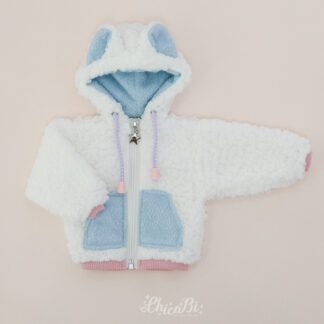 chicabi msd pompom fleece jacket