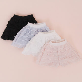 chicabi msd tiered ruffle shorts