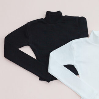 chicabi sd cropped turtleneck