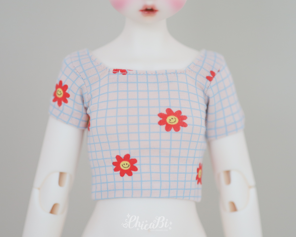 chicabi msd two way daisy t shirt