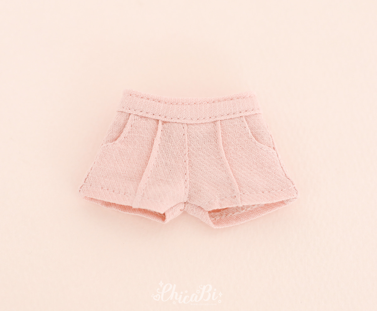 chicabi 16cm pintuck shorts