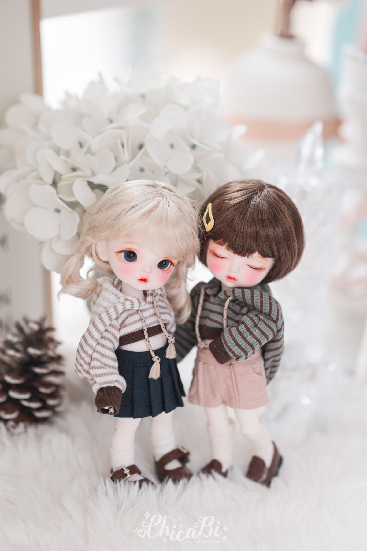 chicabi 16cm balloon hoodie