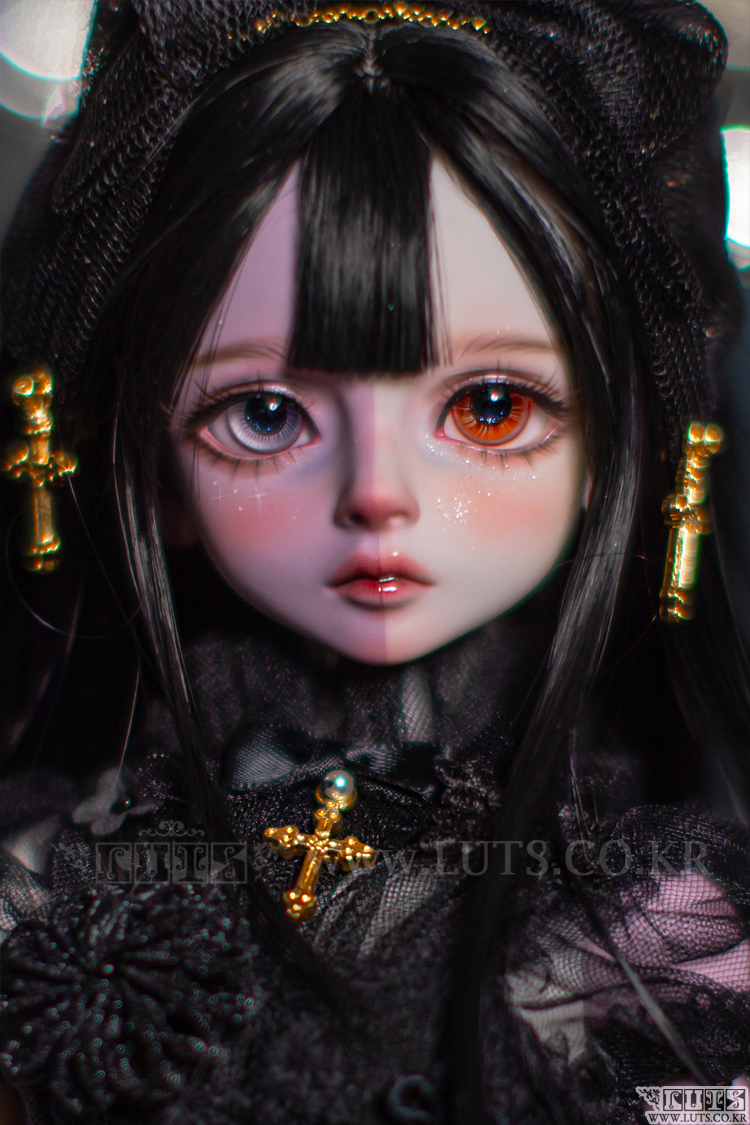 Luts kid bory half lw black nyc doll con