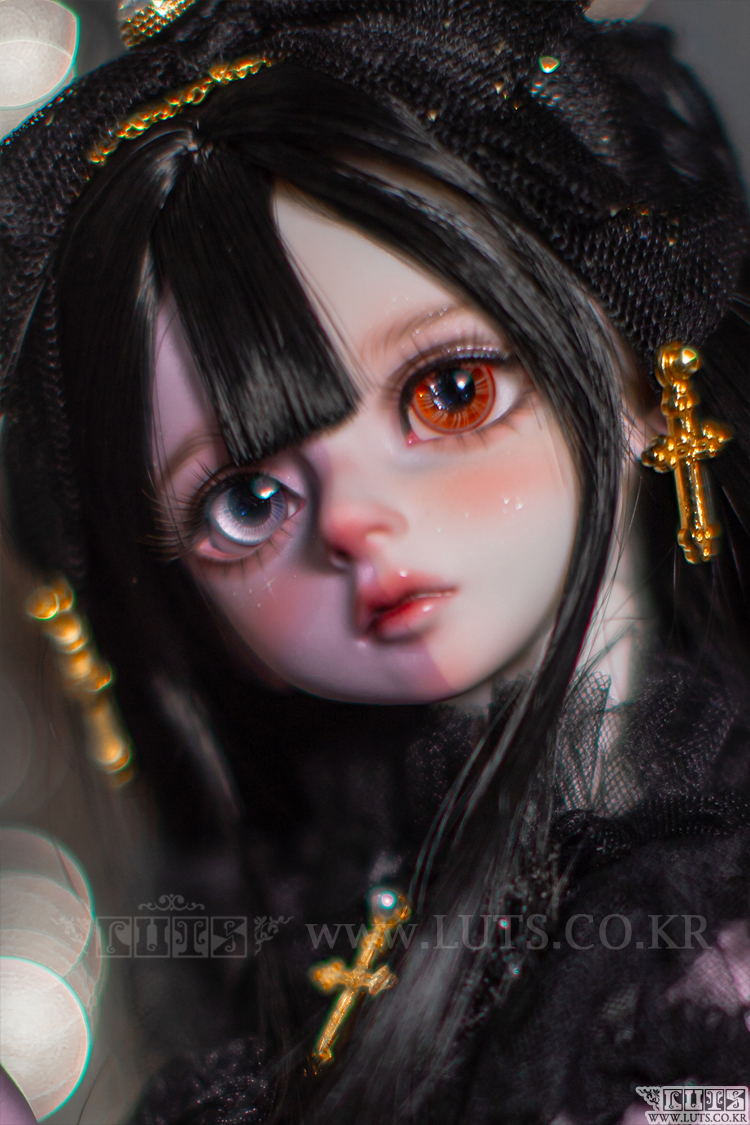 Luts kid bory half lw black nyc doll con