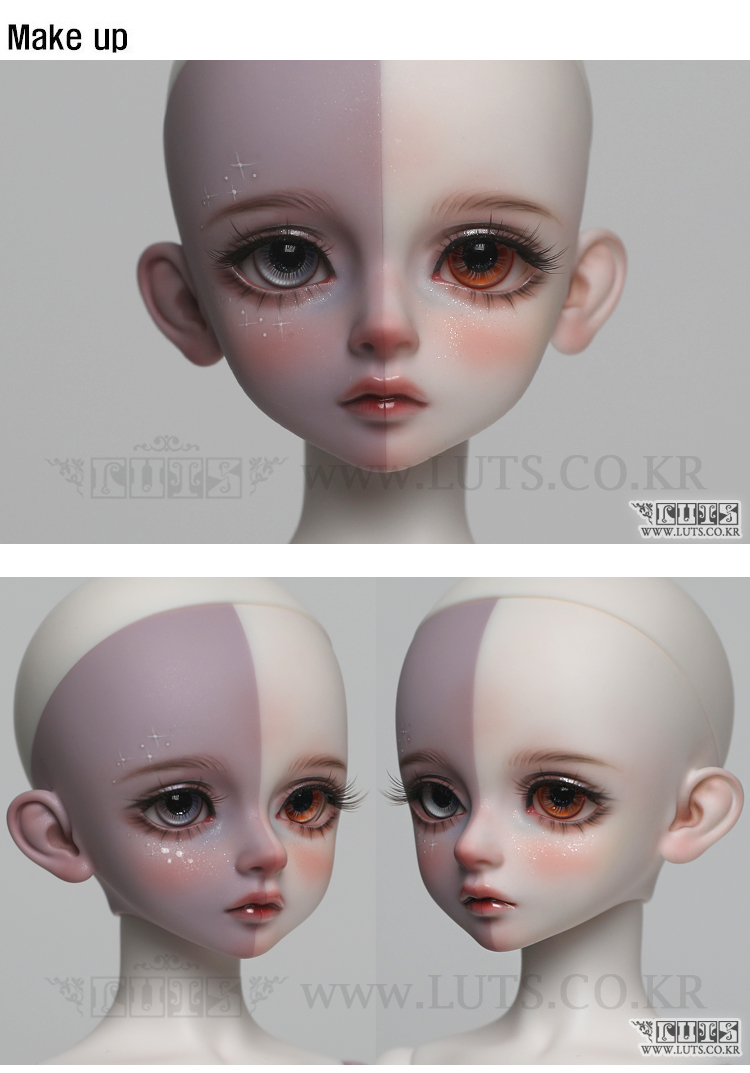 Luts kid bory half lw black nyc doll con
