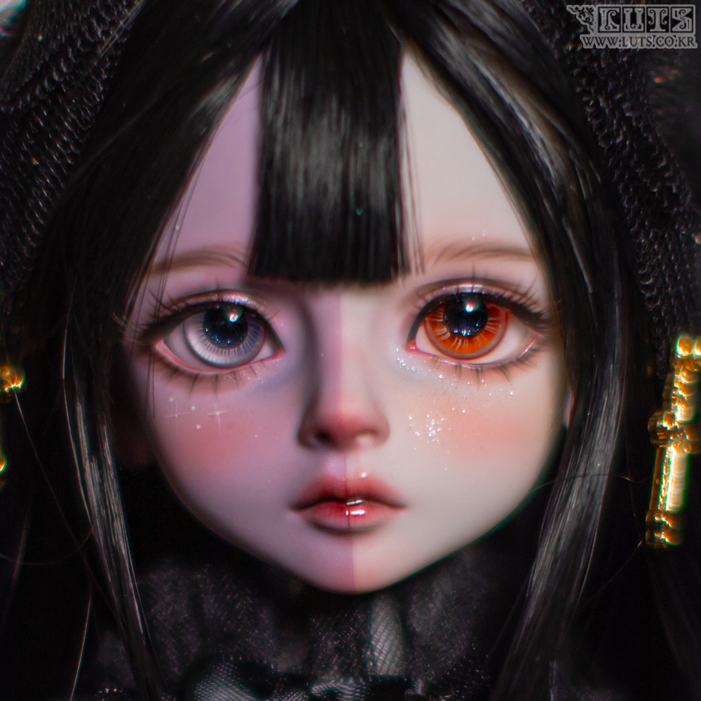 Luts kid bory half lw black nyc doll con