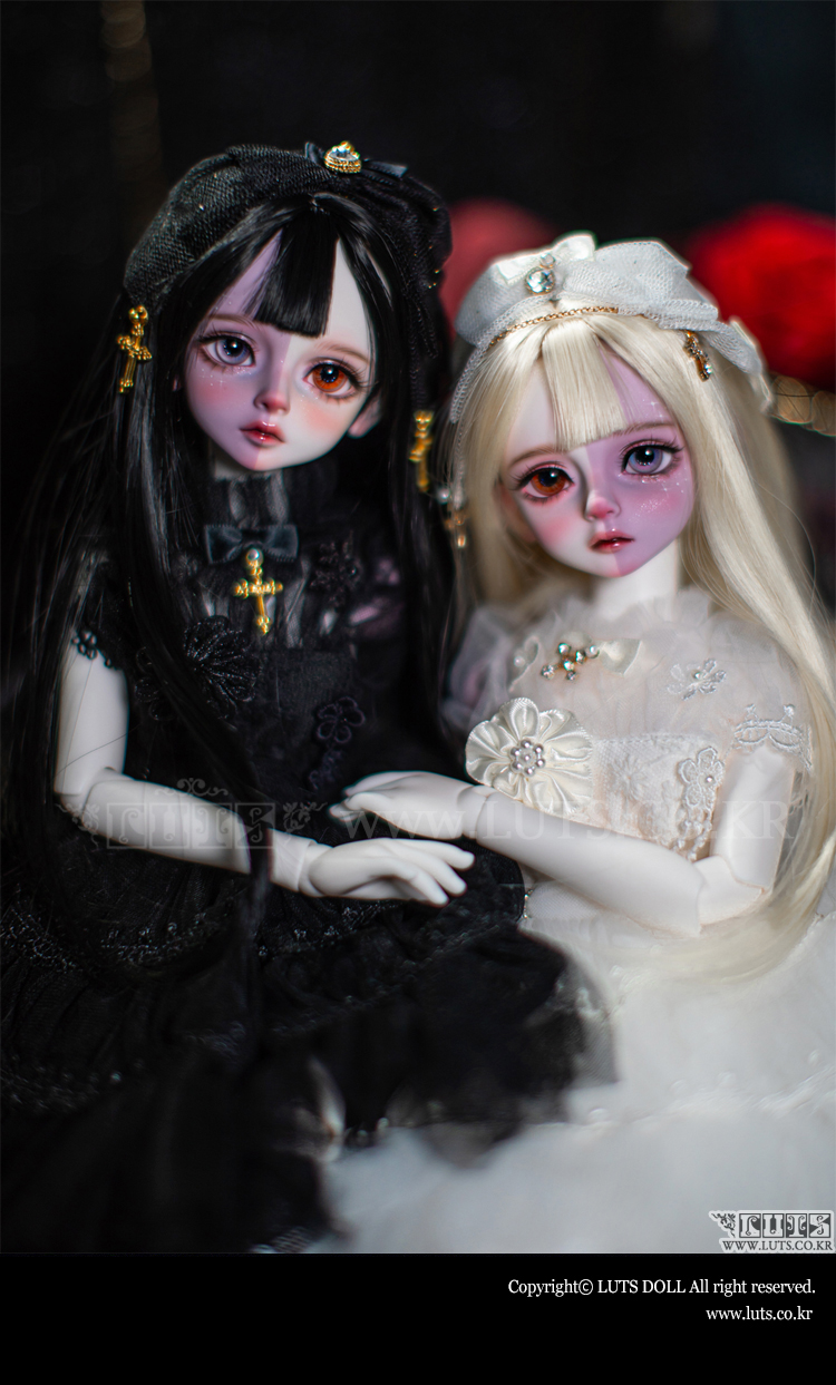 Luts kid bory half wl white nyc doll con 
