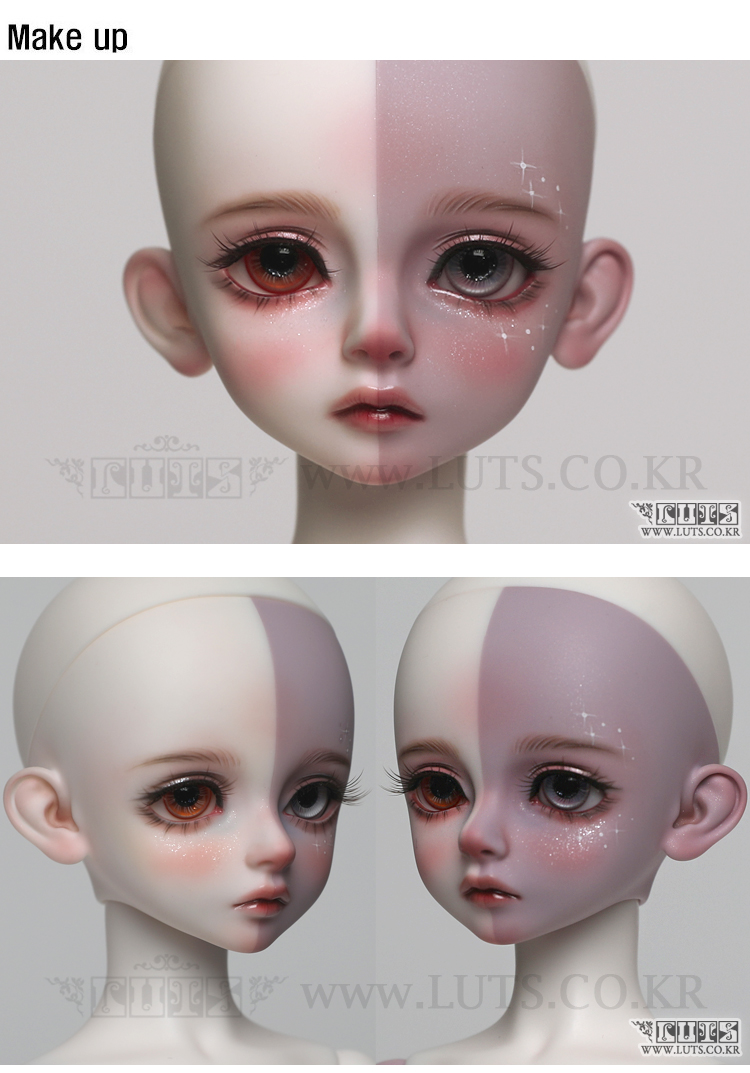 Luts kid bory half wl white nyc doll con 