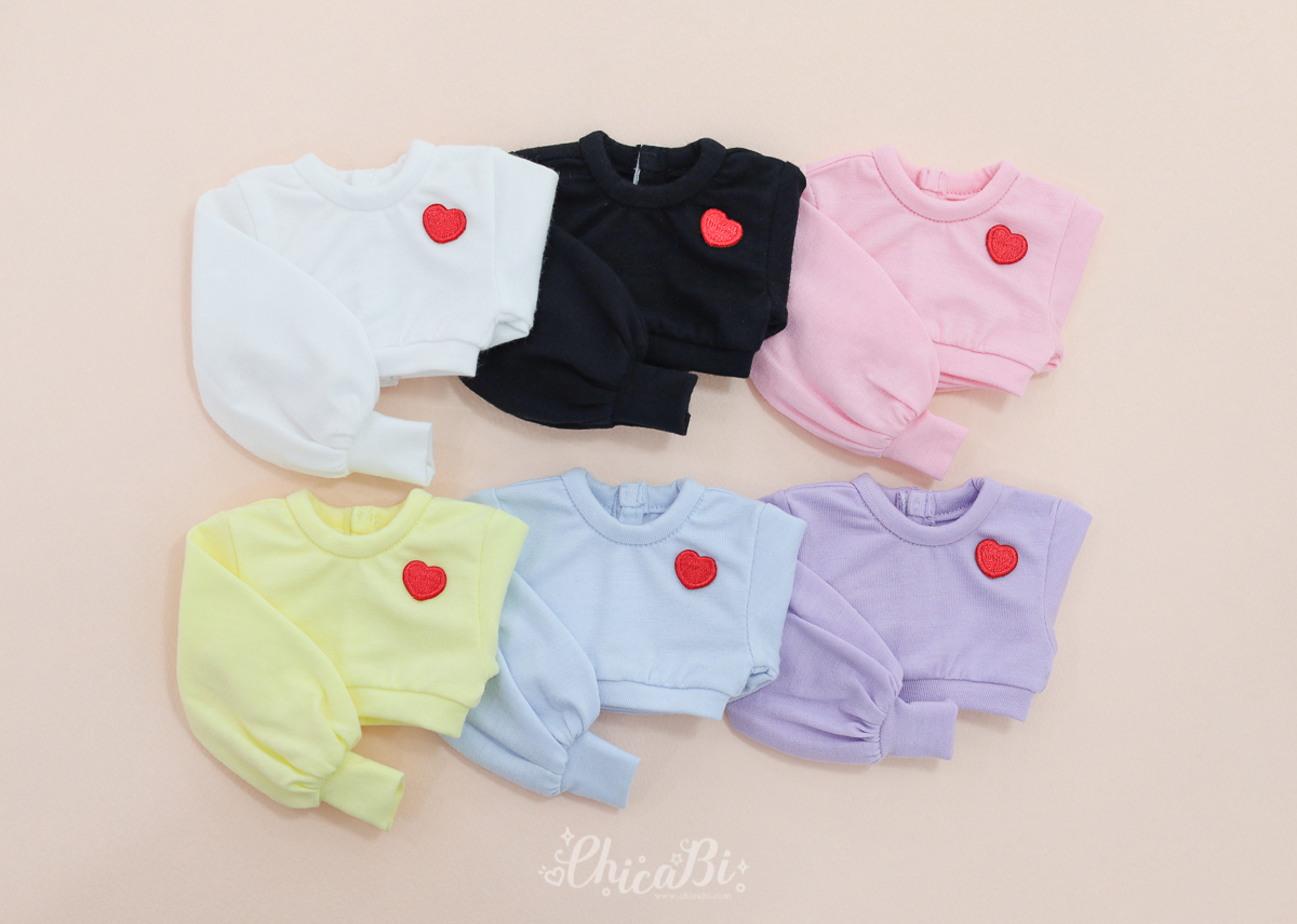 chicabi msd balloon crop top