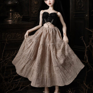 dollmore antique linen skirt