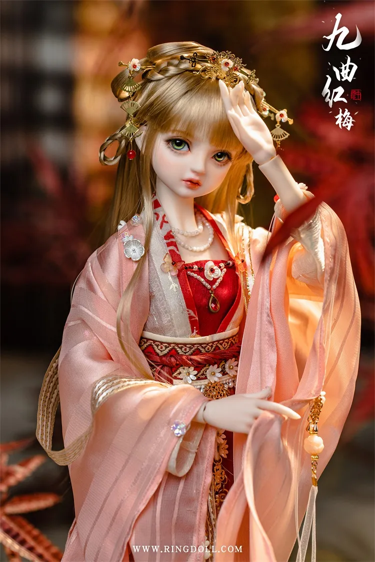 ring doll kid jiugu hongmei