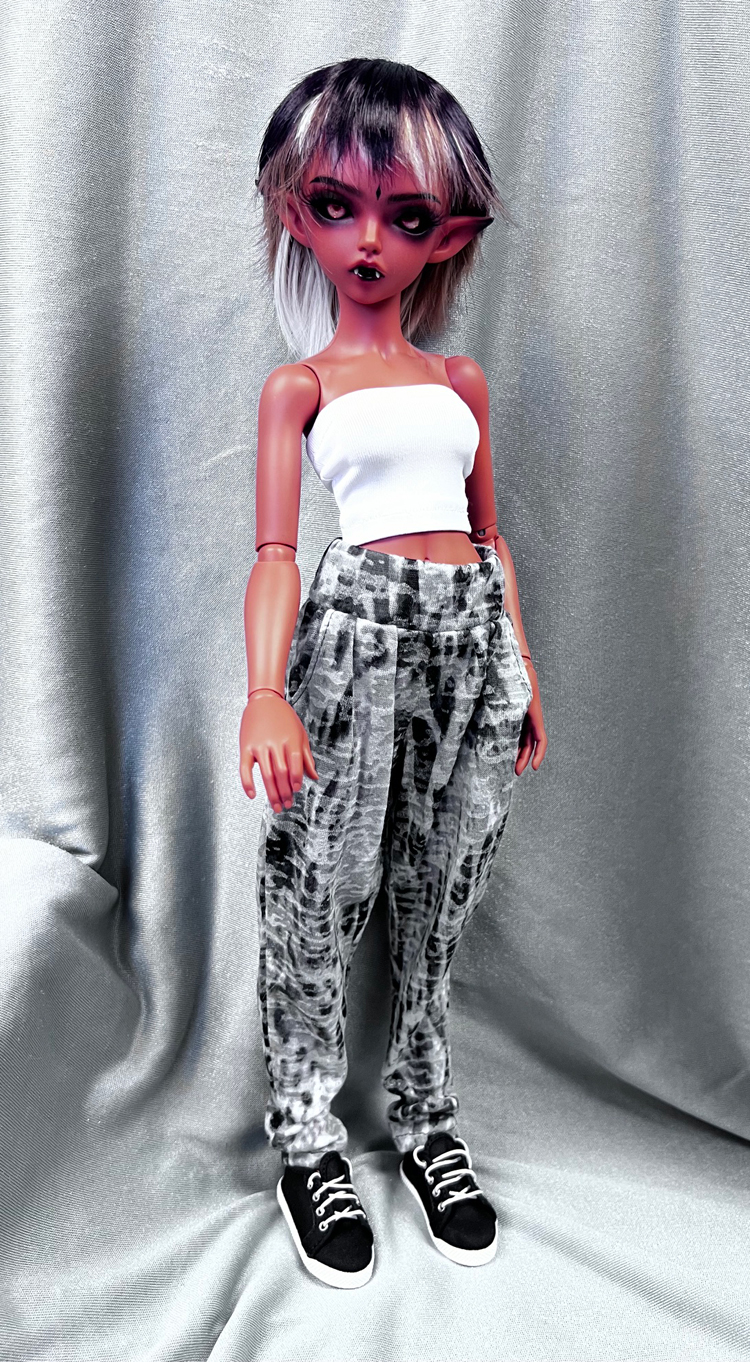 minifee red hwayu vampire elf nocturne doll custom