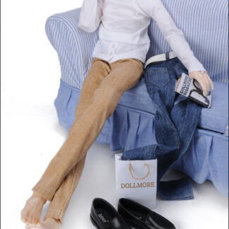 dollmore model camel pants