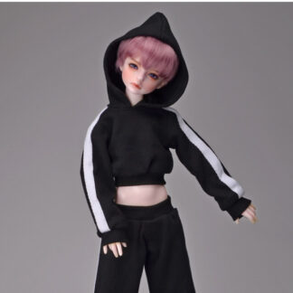 dollmore msd athletic crop hoodie