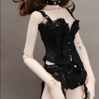 dollmore sd black corset set
