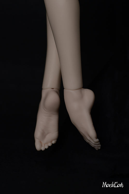 mask cat parts 58cm all ballet heel feet hands