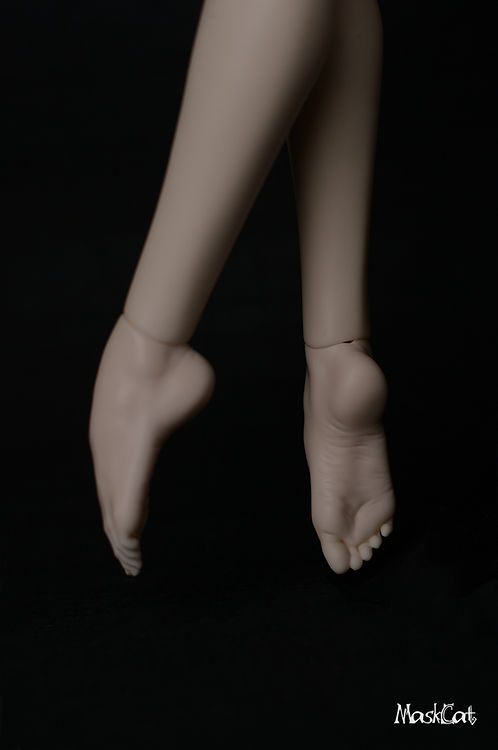 mask cat parts 58cm all ballet heel feet hands