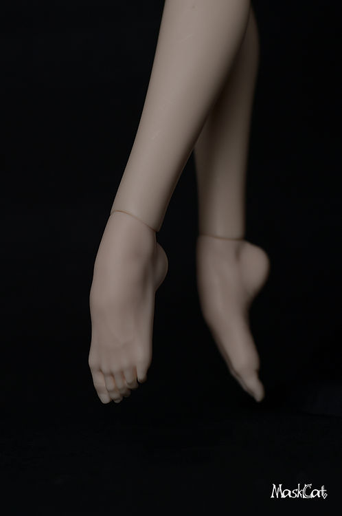 mask cat parts 58cm all ballet heel feet hands