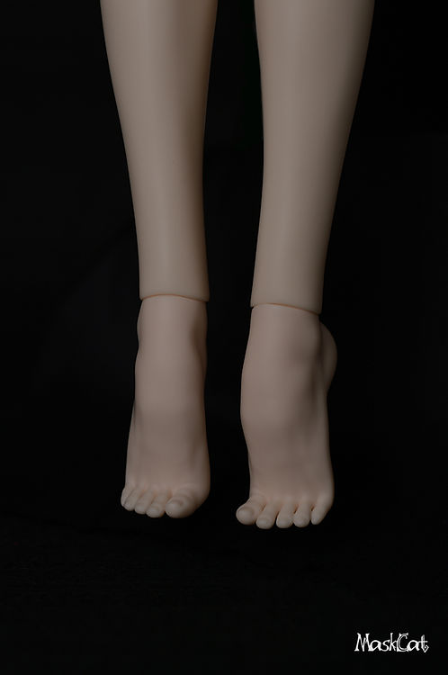 mask cat parts 58cm all ballet heel feet hands