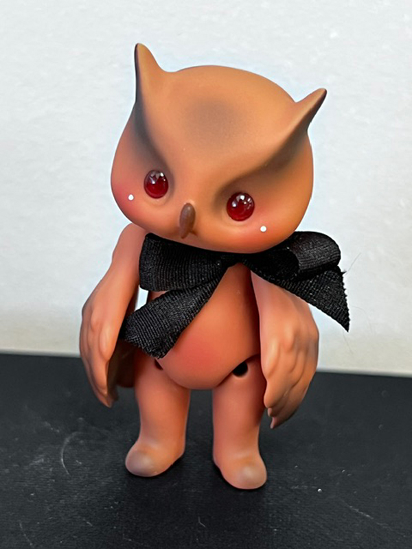 pipos resin rose owl