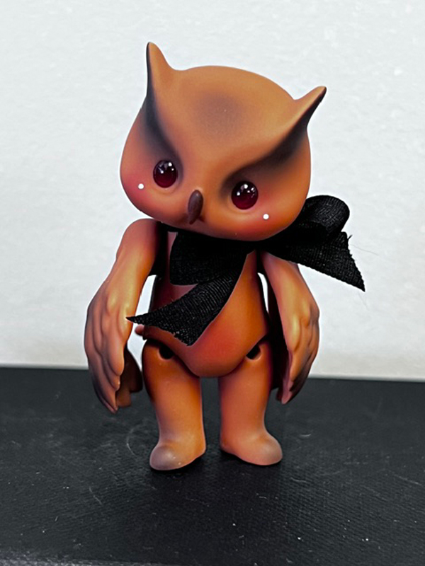 pipos resin rose owl