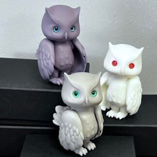 pipos big4chi owl resin rose