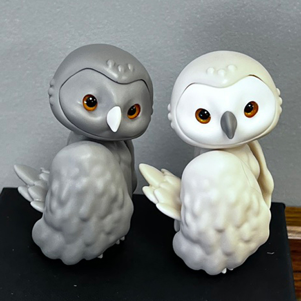 pipos big4chi owl resin rose