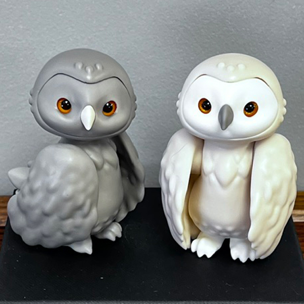 pipos big4chi owl resin rose