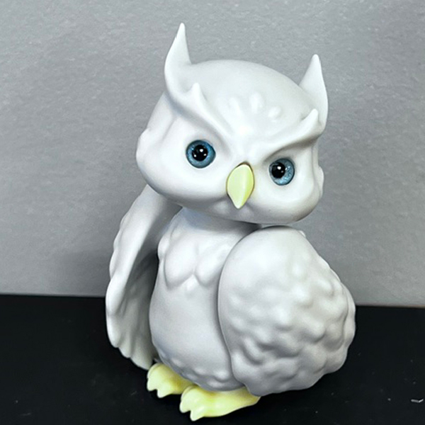 pipos big4chi owl resin rose