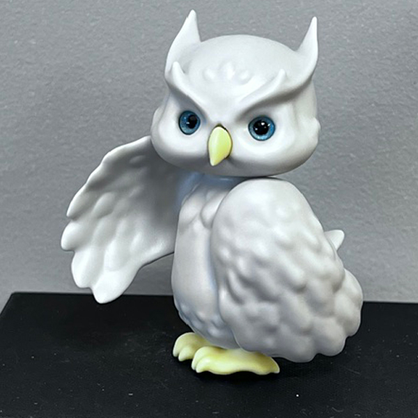 pipos big4chi owl resin rose