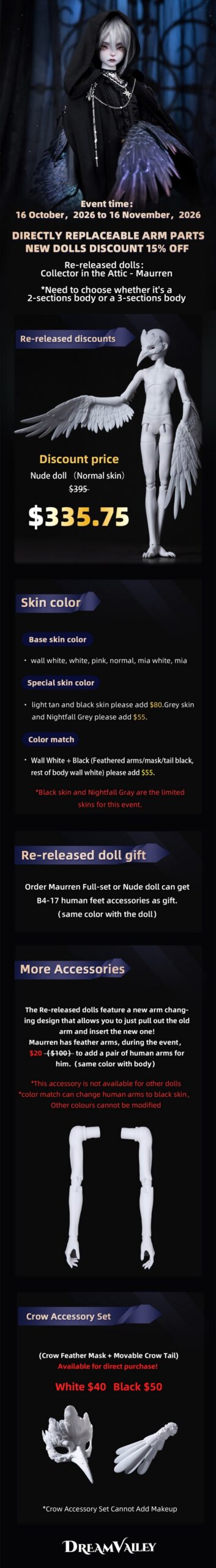 dream valley maurren