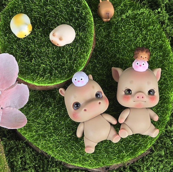 lati orange pet deng deng hippo don don pig